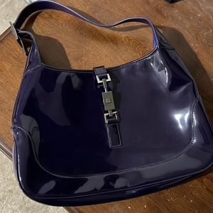 Purple Gucci purse